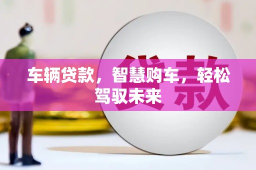鹤城车辆贷款，智慧购车，轻松驾驭未来