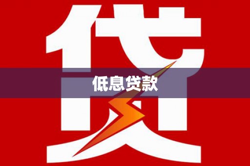 鹤城低息贷款