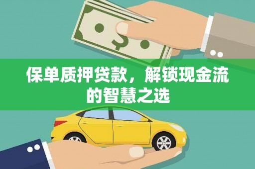 鹤城保单质押贷款，解锁现金流的智慧之选